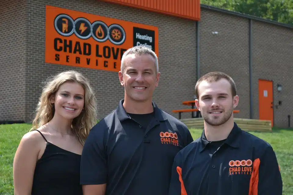 Chad and team of Chad Love