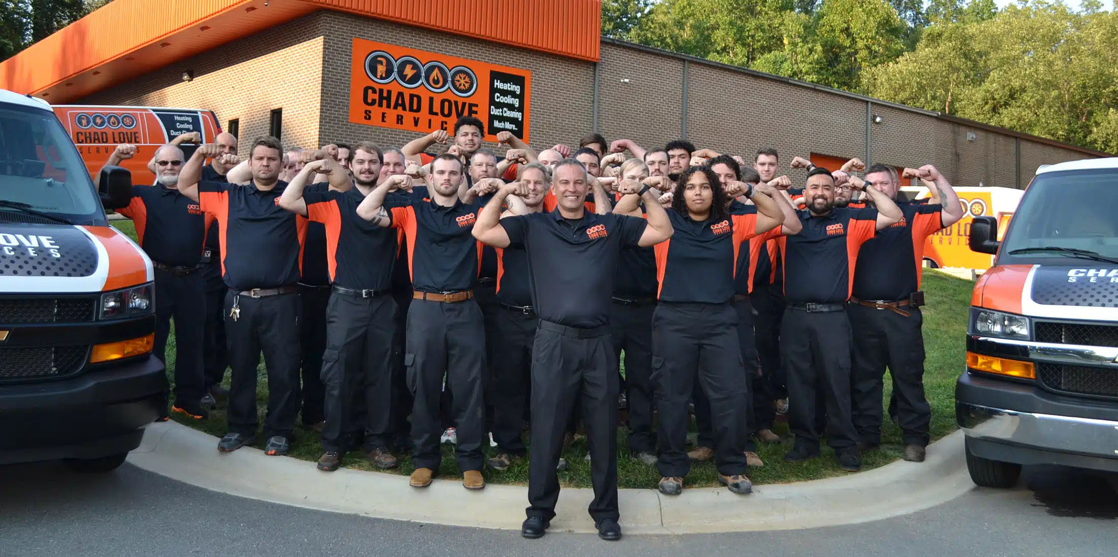 Chad Love Services team in Concord, NC.